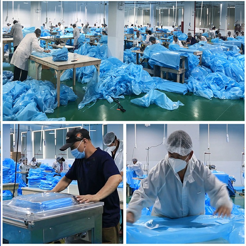 Το εργοστάσιο ρούχων Yiwu Ruoxuan κάνει 750K προστατευτικές στολές σε λιγότερο από ένα μήνα.
